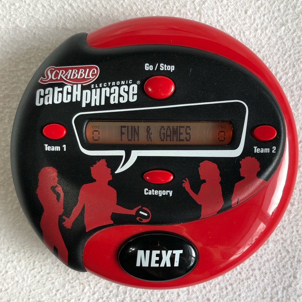 Scrabble Catch Phrase Electronic Game